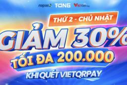 NAPAS giảm 30% khi quét VIETQRPay tại loạt nhà nhà nổi tiếng