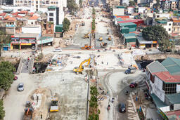 Hầm, đường gần 2.100 tỉ đồng ở Hà Nội sẽ thông xe cùng thời điểm