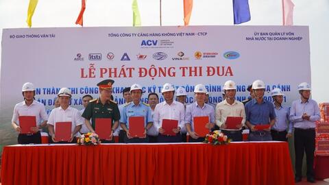 Đường băng sân bay Long Thành sẽ về đích sớm hơn 3 tháng