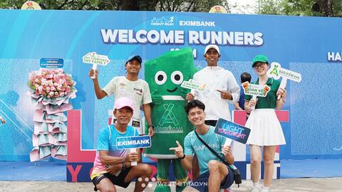 Giải chạy đêm Ho Chi Minh City Night Run Eximbank 2024 chính thức khai mạc