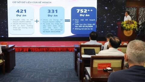 Số hóa khơi thông điểm nghẽn, nhiều dự án tồn đọng ở TP. Hồ Chí Minh hồi sinh