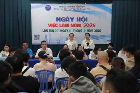 TP. Hồ Chí Minh: Tuyển mới hơn 3.000 vị trí việc làm, ưu tiên người khuyết tật