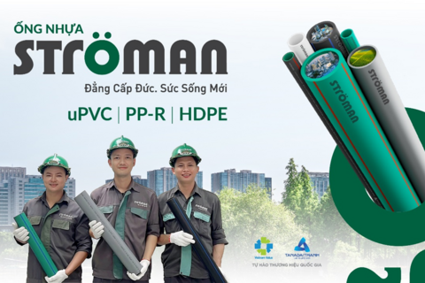 Hệ sinh thái ống nhựa Ströman: Kết nối sự bền vững cho mọi công trình