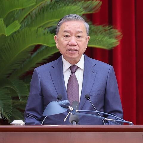 Phát biểu khai mạc của Tổng Bí thư Tô Lâm tại Hội nghị Trung ương 12 Khóa XIII