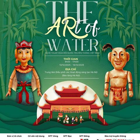 Chính thức mở đơn đăng ký triển lãm “THE ARt of WATER”