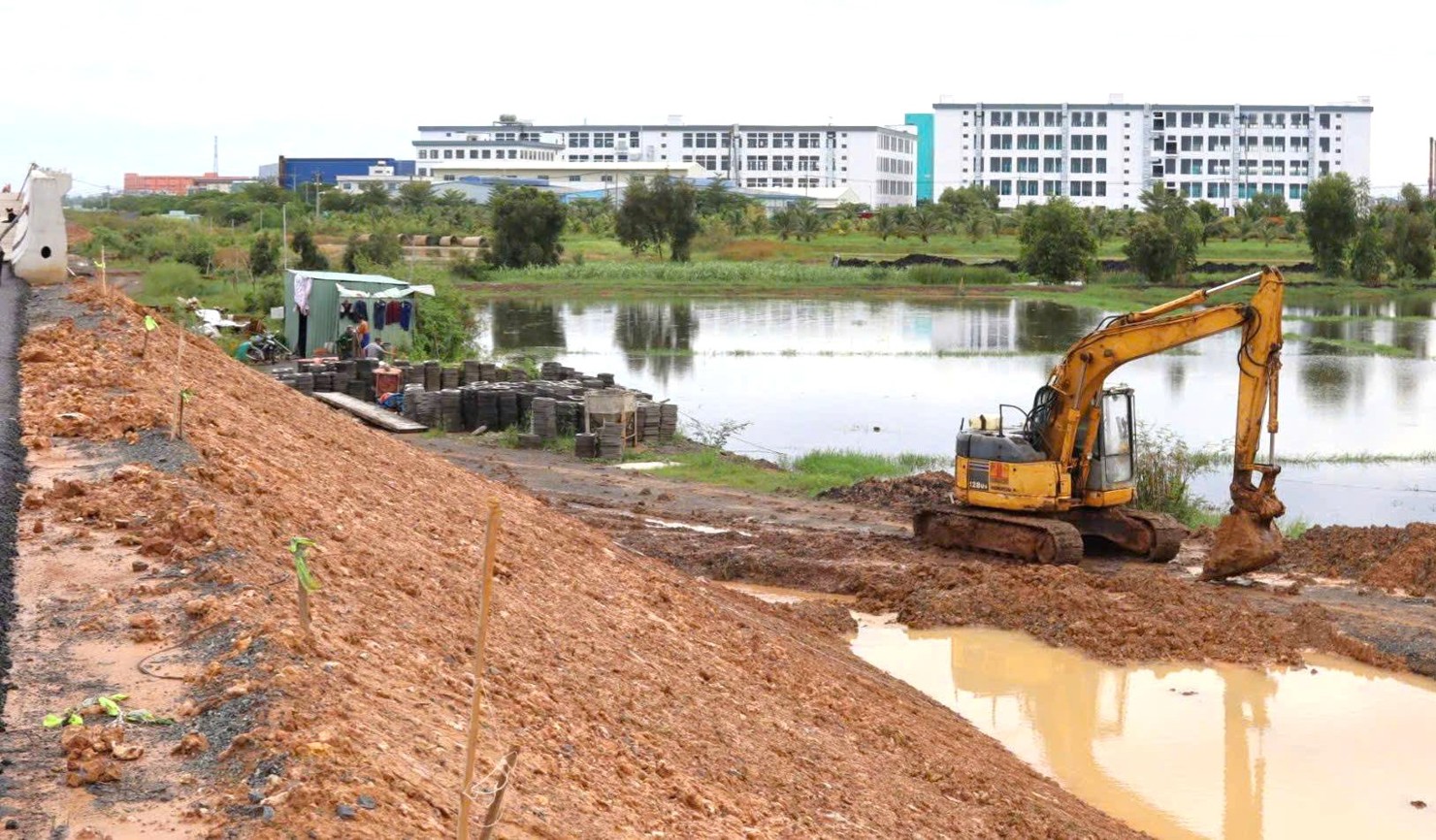 Một dự án đầu tư công ở Tây Ninh (ảnh minh họa). Ảnh: VP