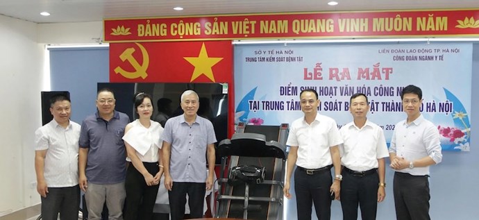Công đoàn Hà Nội thành lập mới 20 Điểm sinh hoạt Văn hóa công nhân