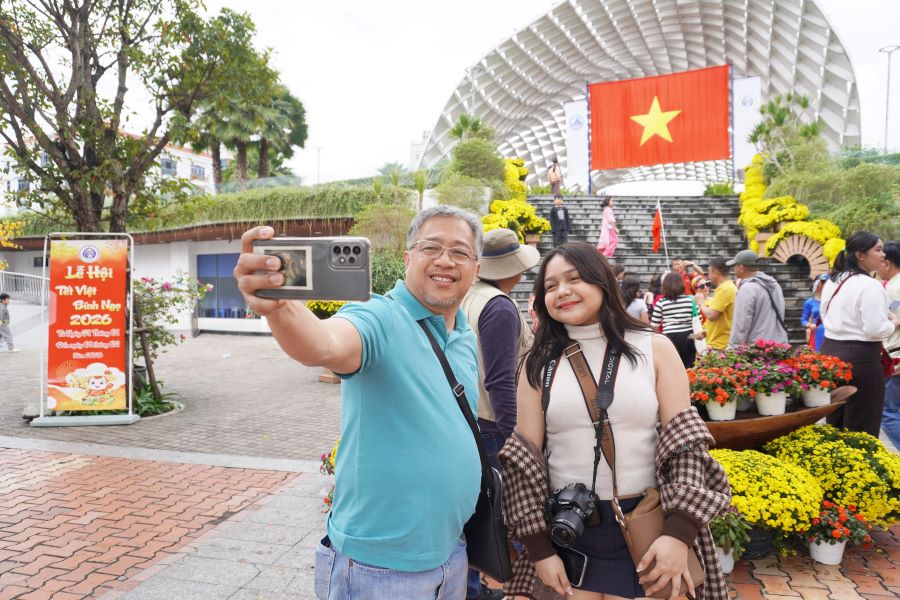 Đà Nẵng tổ chức nhiều hoạt động văn hóa, lễ hội dịp Tết Bính Ngọ 2026. Ảnh: Trần Thi