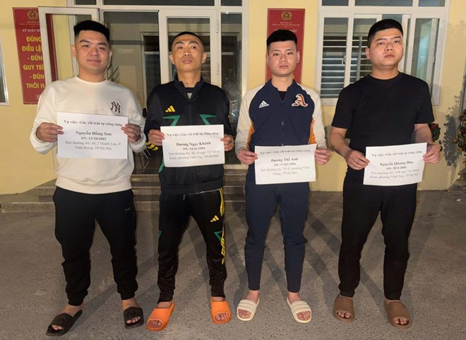 Công an Hà Nội thông tin vụ cố ý gây thương tích, gây rối trật tự đêm 14.2