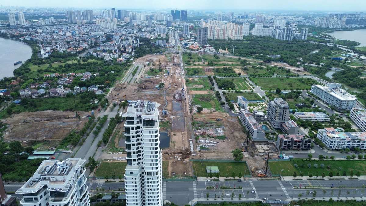 Dự kiến toàn bộ công trình sẽ hoàn thành trong năm 2026. Ảnh: Anh Tú