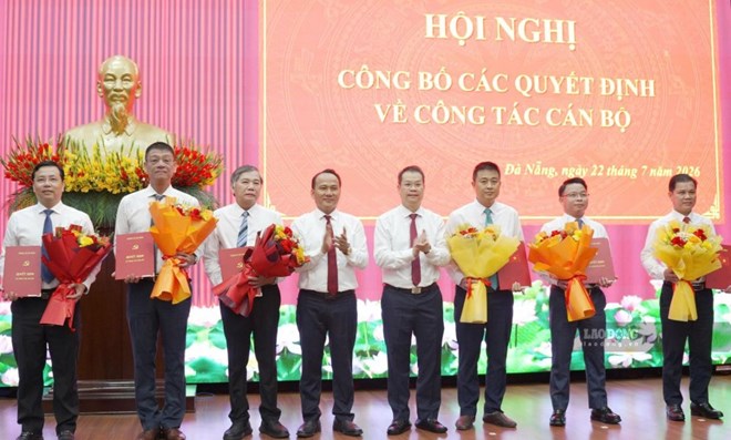Đà Nẵng điều động, bổ nhiệm nhiều cán bộ chủ chốt