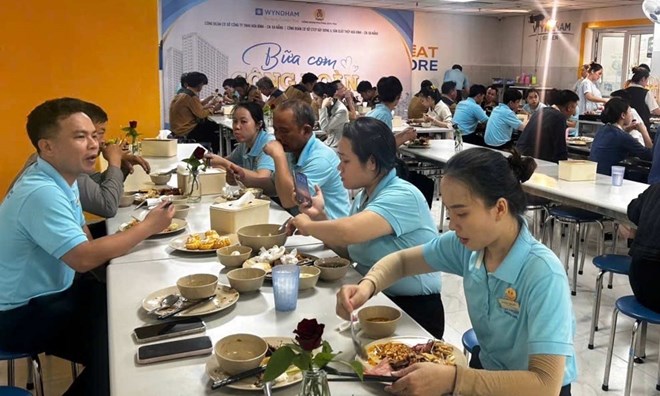 366 đoàn viên dự “Bữa cơm Công đoàn” tại phường Sơn Trà, Đà Nẵng