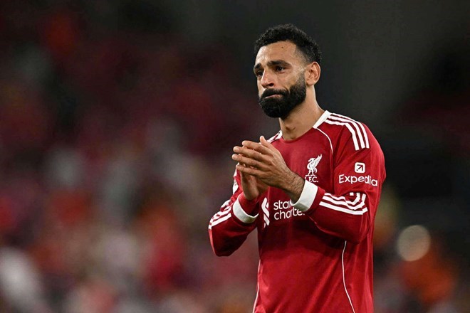 Liverpool cần một chân chạy cánh để thay thế Salah.  Ảnh: AFP