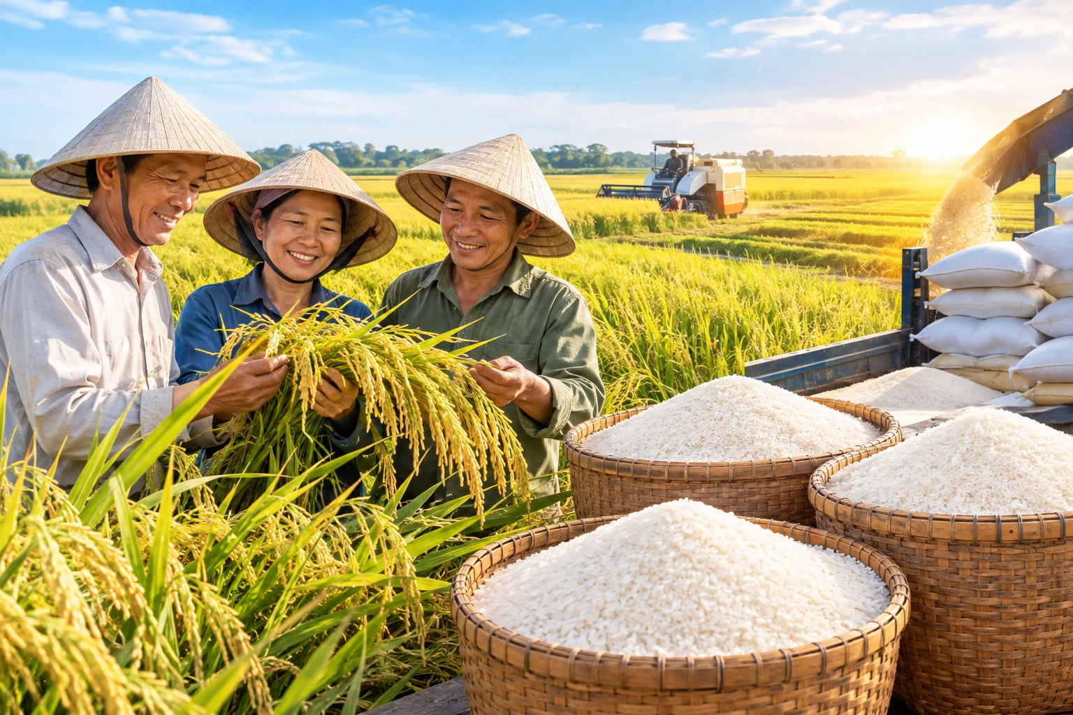 Xuất khẩu gạo Việt Nam: Giá phục hồi, cơ hội tăng tốc cuối năm Xuất khẩu gạo Việt Nam: Giá phục hồi, cơ hội tăng tốc cuối năm