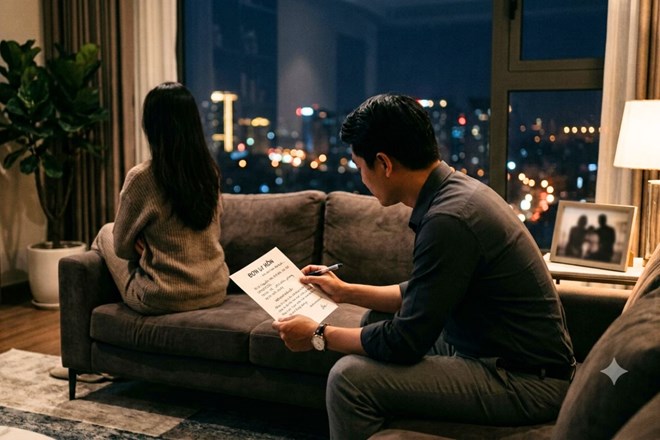 Chồng thu nhập 140-170 triệu đồng/tháng muốn có con thứ hai, vợ tuyên bố “muốn thì ly hôn”