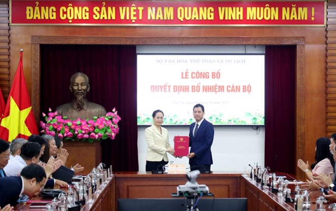 Bộ Văn hóa, Thể thao và Du lịch tổ chức Hội nghị trao Quyết định về công tác cán bộ