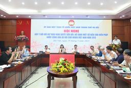 Lấy ý kiến chuyên gia, nguyên lãnh đạo MTTQ sửa đổi Hiến pháp 2013
