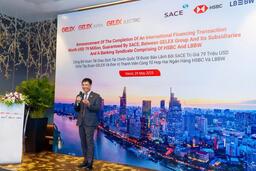 Gelex công bố hoàn tất giao dịch tài chính quốc tế được bảo lãnh bởi SACE trị giá 79 triệu USD