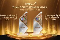 LPBank nhận cú đúp giải thưởng danh giá từ Tổ chức Thẻ quốc tế JCB