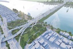 Đẩy nhanh tiến độ triển khai dự án cầu Trần Hưng Đạo, Ngọc Hồi