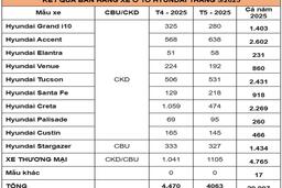 5 tháng: TC Group bán ra hơn 20.000 xe