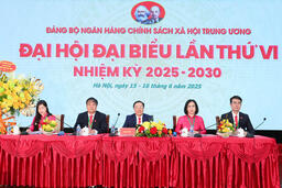 Đại hội đại biểu Đảng bộ Ngân hàng Chính sách xã hội Trung ương lần thứ VI, nhiệm kỳ 2025 - 2030