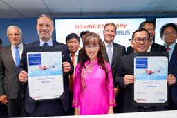 Vietjet đặt hàng mới 100 máy bay A320, A321neo