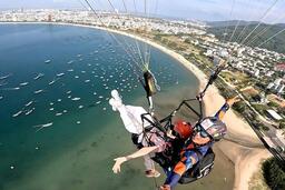 Đà Nẵng dừng toàn bộ hoạt động bay dù lượn khu vực núi Sơn Trà