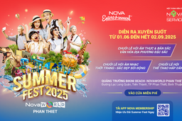 Summer Fest 2025 sôi động nhiều hoạt động thể thao đến âm nhạc, thời trang tại NovaWorld Phan Thiet