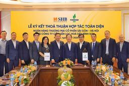 SHB hợp tác toàn diện với Công ty cổ phần Lọc hóa dầu Bình Sơn