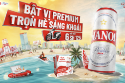 Bùng nổ mùa hè 2025 cùng Hanoi Premium với Chương trình “Bật Vị Premium - Trọn Hè Sảng Khoái"