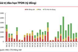 Phát hành trái phiếu doanh nghiệp giảm tốc, "nóng" rủi ro đáo hạn