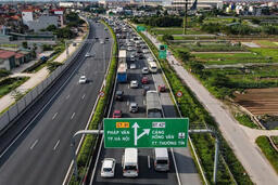 Từ 15/8: Cao tốc Hà Nội – Hải Phòng và Pháp Vân – Cầu Giẽ áp dụng phân làn, tốc độ thí điểm