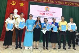 Ra mắt Ban Chấp hành Công đoàn phường Phước Thắng tại TPHCM