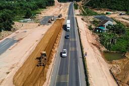 Hình hài cao tốc Hòa Liên - Túy Loan ngày thông xe