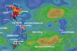 Áp thấp nhiệt đới mới trên Biển Đông sắp mạnh lên, dự báo đường đi 24 giờ tới