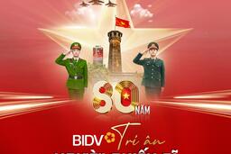 BIDV triển khai gói tín dụng nhà ở 8.000 tỷ “Tri ân người chiến sĩ” lãi suất ưu đãi 5,5%/năm
