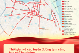 Chi tiết các tuyến đường ở Hà Nội bị cấm để phục vụ Lễ diễu binh, diễu hành Đại lễ kỷ niệm Quốc khánh 2/9 (A80)