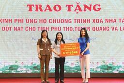 Ngân hàng Nhà nước Việt Nam hỗ trợ xóa nhà dột nát cho tỉnh Phú Thọ, Lào Cai, Tuyên Quang