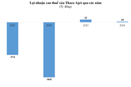 Thaco Agri báo lãi hơn 10 tỷ đồng năm 2024