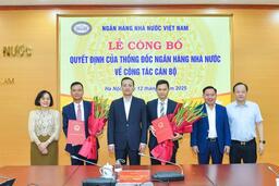 Thanh tra Ngân hàng Nhà nước có thêm 2 lãnh đạo mới