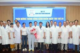 Ca ghép tim xuyên Việt thứ 20 thành công tại Huế