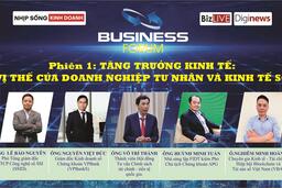 Những diễn giả sẽ thảo luận tại Diễn đàn Kinh doanh 2026 sáng 22/10