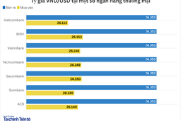 Ngày 21/10: Tỷ giá trung tâm giảm 2 đồng