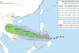 Bão Kalmaegi đổ bộ lần 2, dự báo thời điểm áp sát đất liền Việt Nam