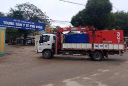 Xuất cấp thiết bị trong tình huống khẩn cấp hỗ trợ cơ sở y tế tại Huế