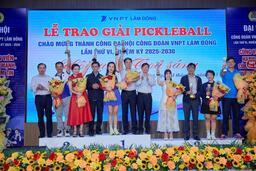 Công đoàn ở Lâm Đồng thúc đẩy phong trào thể thao, nâng cao sức khỏe cho đoàn viên