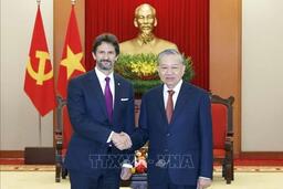 Tổng Bí thư Tô Lâm đề nghị Việt Nam - Slovakia tăng cường hợp tác quốc phòng