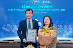 KienlongBank tăng cường năng lực bảo mật với chứng nhận ISO/IEC 27001:2022