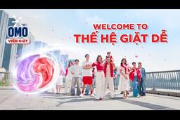 Tiến vào thế hệ giặt dễ cùng viên giặt Omo - 1 bước thảy siêu sức mạnh